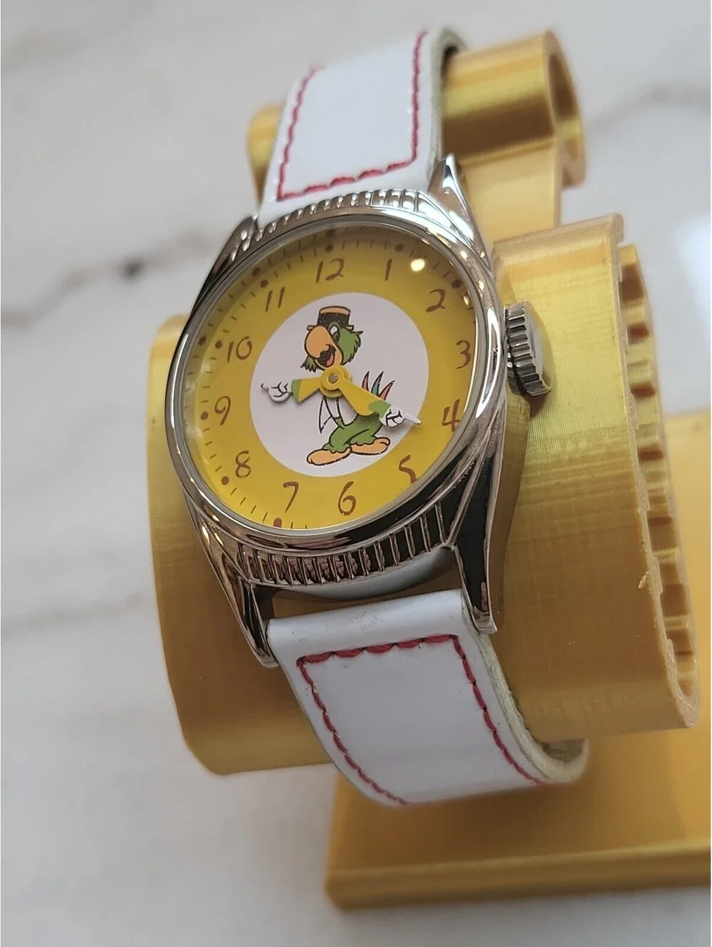 Jose Carioca Watch Disney Ingersoll 1947 Series 2000’s Reissue #1575/1800 Works!